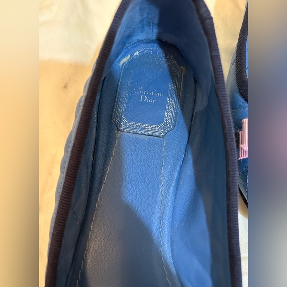 Christian Dior quilted bow flats - Picture 3 of 7
